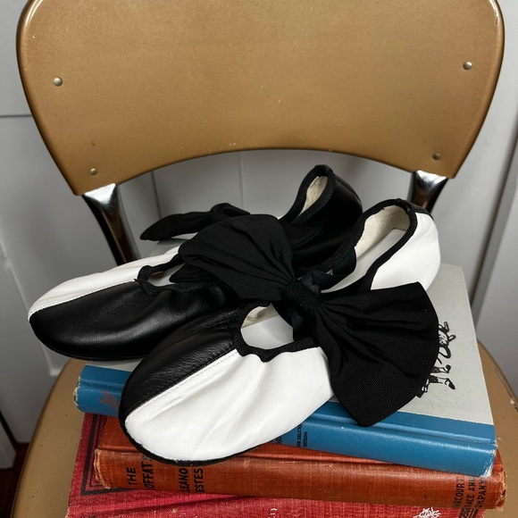 Repetto x Sia Black and White Ballet Shoes - Picture 1 of 3